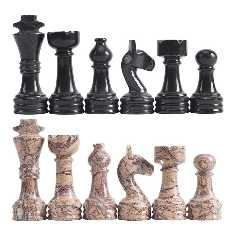 Chess Figures – Black & Marinara