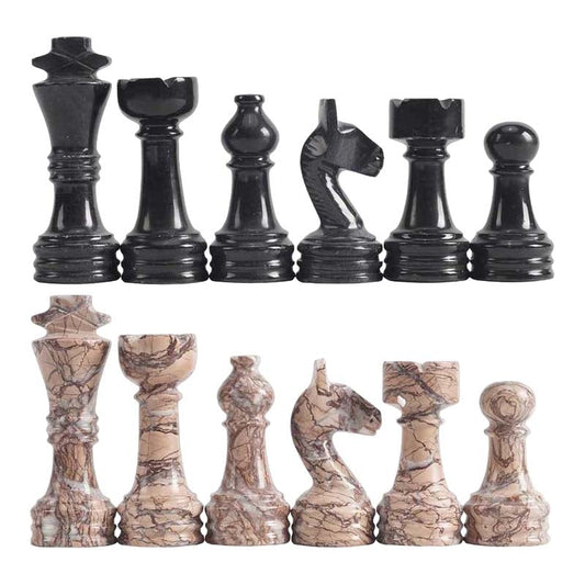 Chess Figures – Black & Marinara