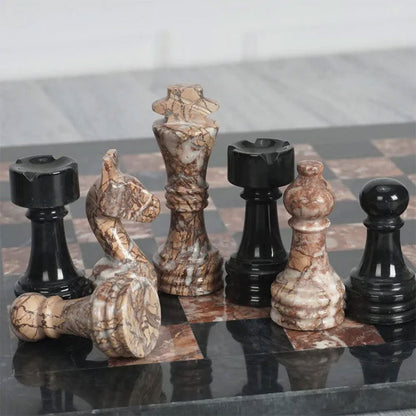 Chess Figures – Black & Marinara
