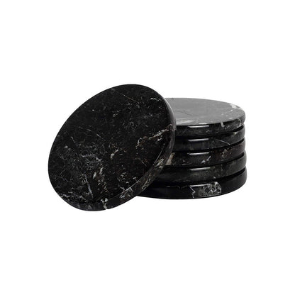 Marble Round Coaster - Set of 6