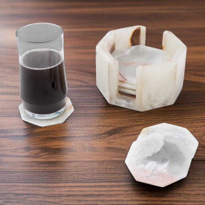 Marble Coaster Set - Star