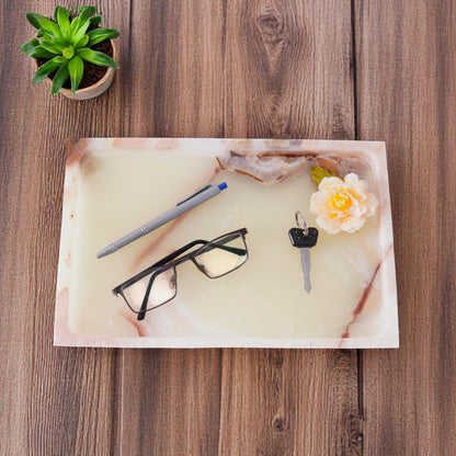 Marble Rectangle Tray