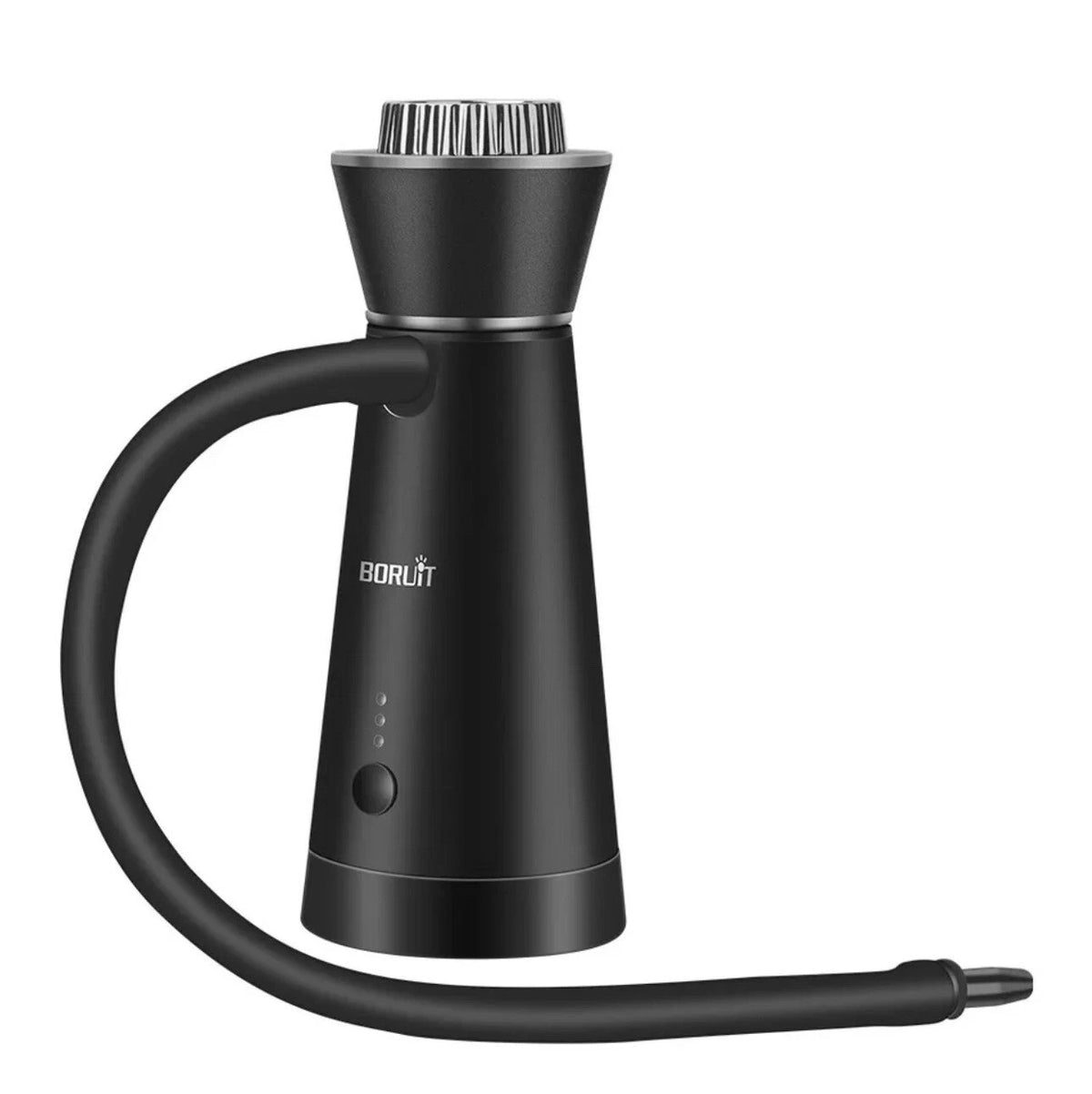 BORUiT Smoke Infuser Gift Set — Cold Smoker with 4 Wood Chip Tins, Rechargeable
