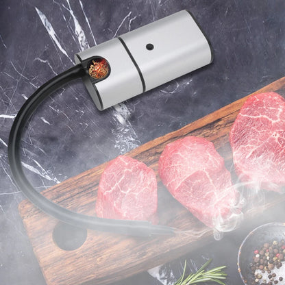 Smoke Infuser Gun with Dish Cover Dome — Cold Smoker for Cocktails, Cheese & Meat
