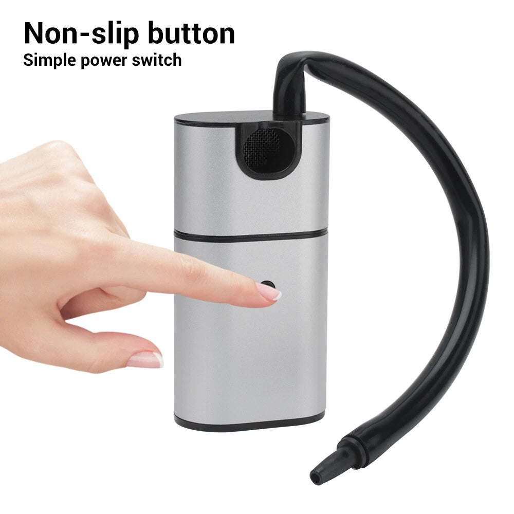 Smoke Infuser Gun with Dish Cover Dome — Cold Smoker for Cocktails, Cheese & Meat
