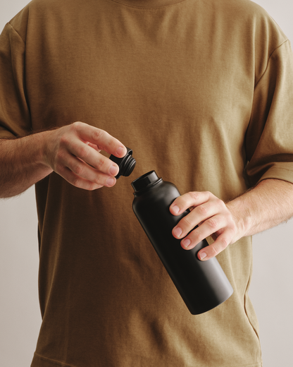 T2 Stainless Steel Flask Black — Gifts Hub Australia (image 2)