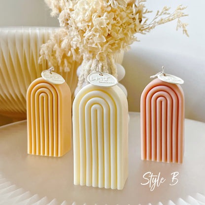 Rainbow Scented Soy Candle