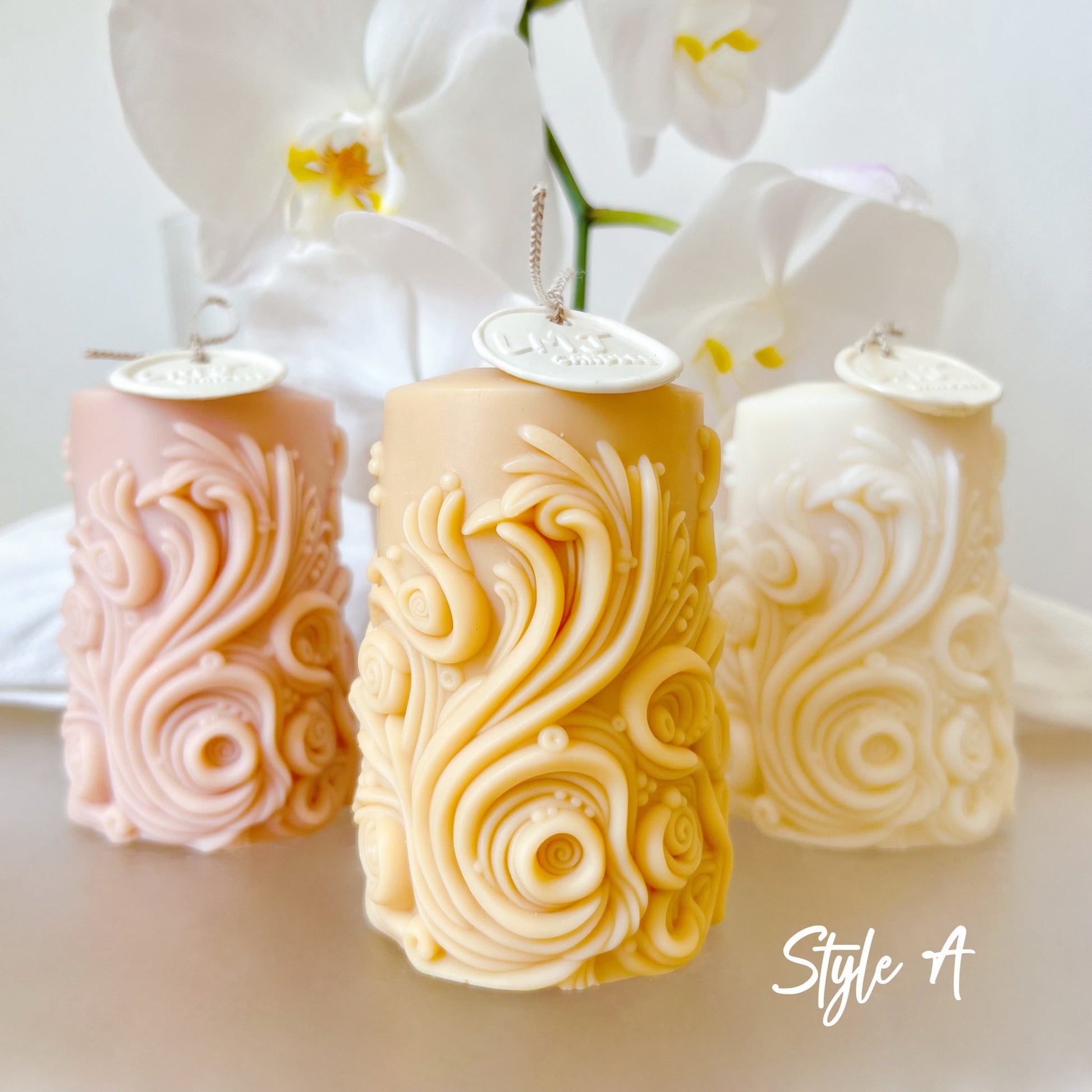 Magic Plant Scented Soy Pillar Candle