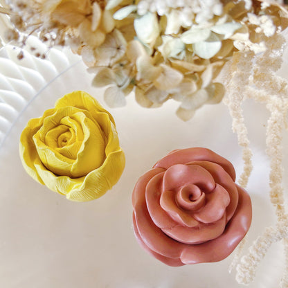 Rose & Tulip Flower Shaped Trinket Box