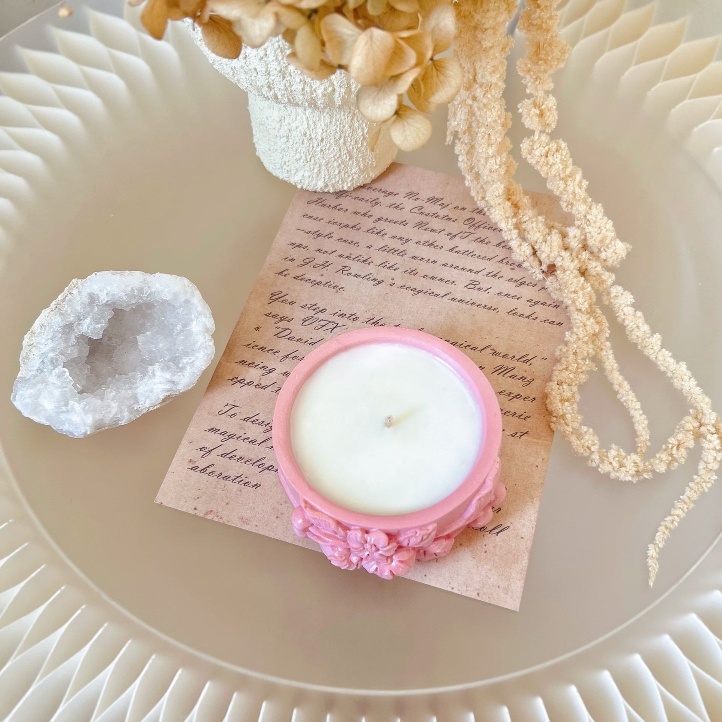 Strawberries Jar Soy Wax Candle