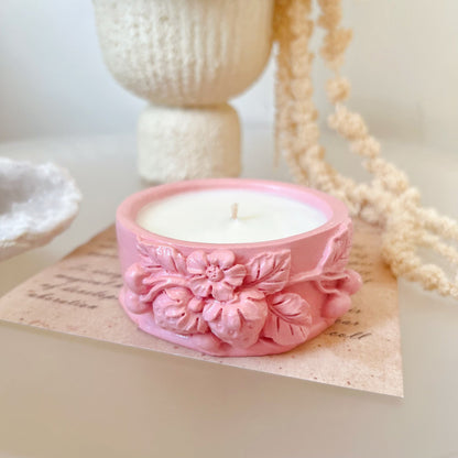 Strawberries Jar Soy Wax Candle