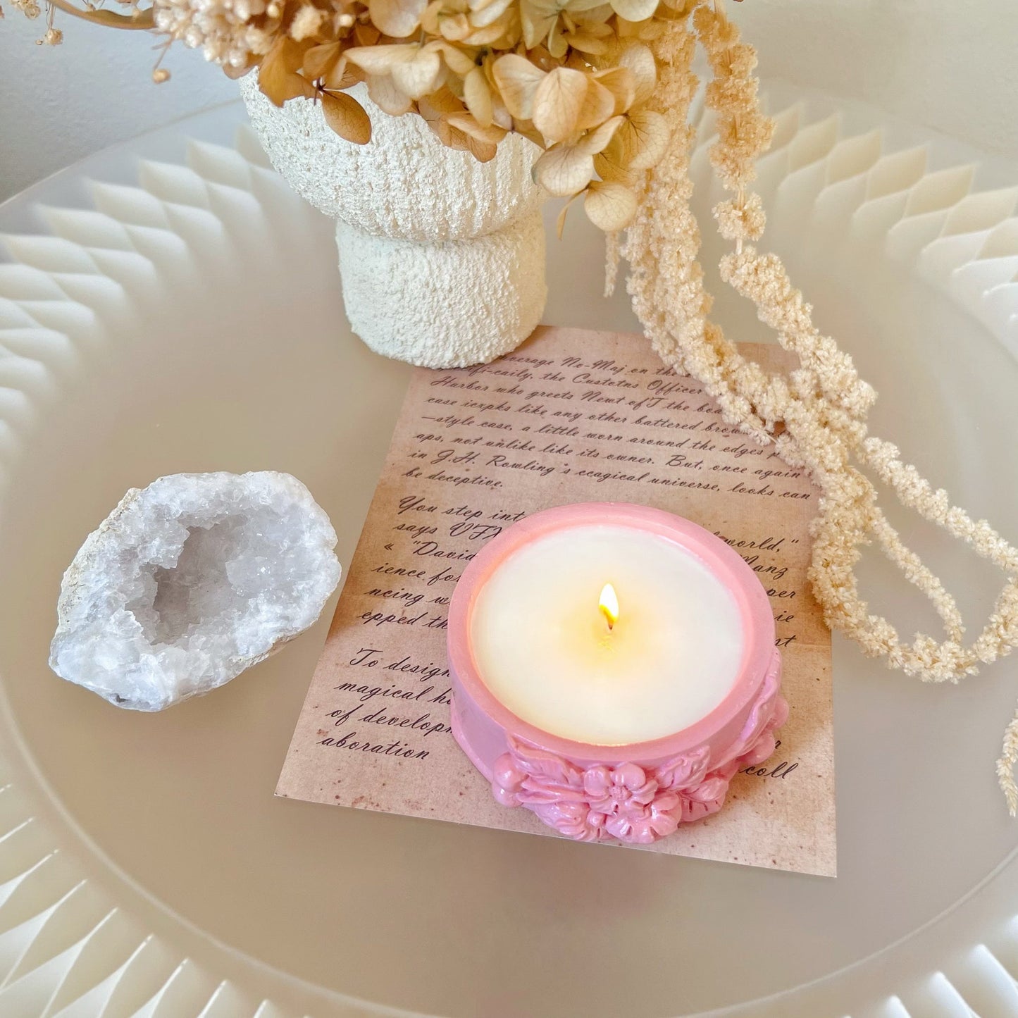 Strawberries Jar Soy Wax Candle