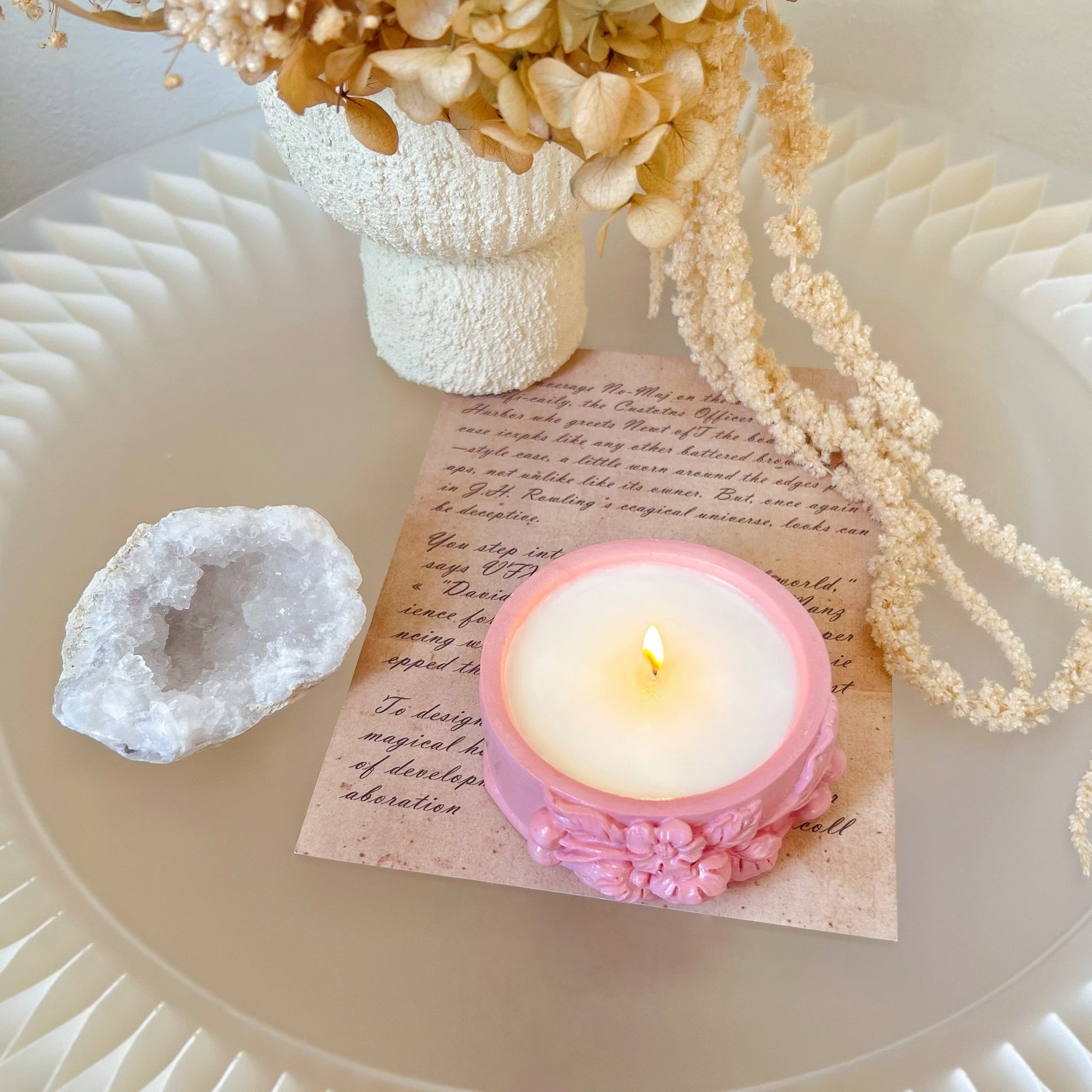 Strawberries Jar Soy Wax Candle