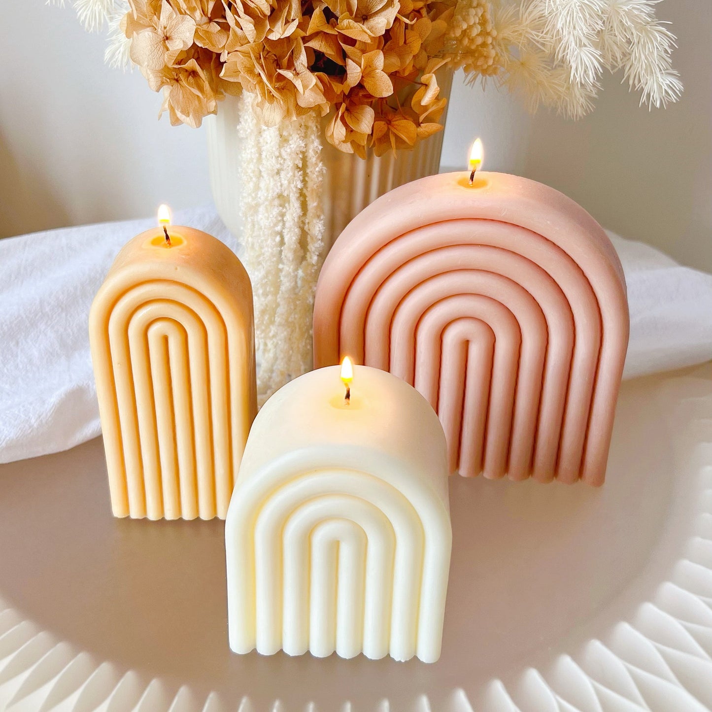 Rainbow Scented Soy Candle