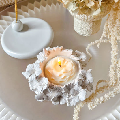 Flower Pot Soy Wax Candle