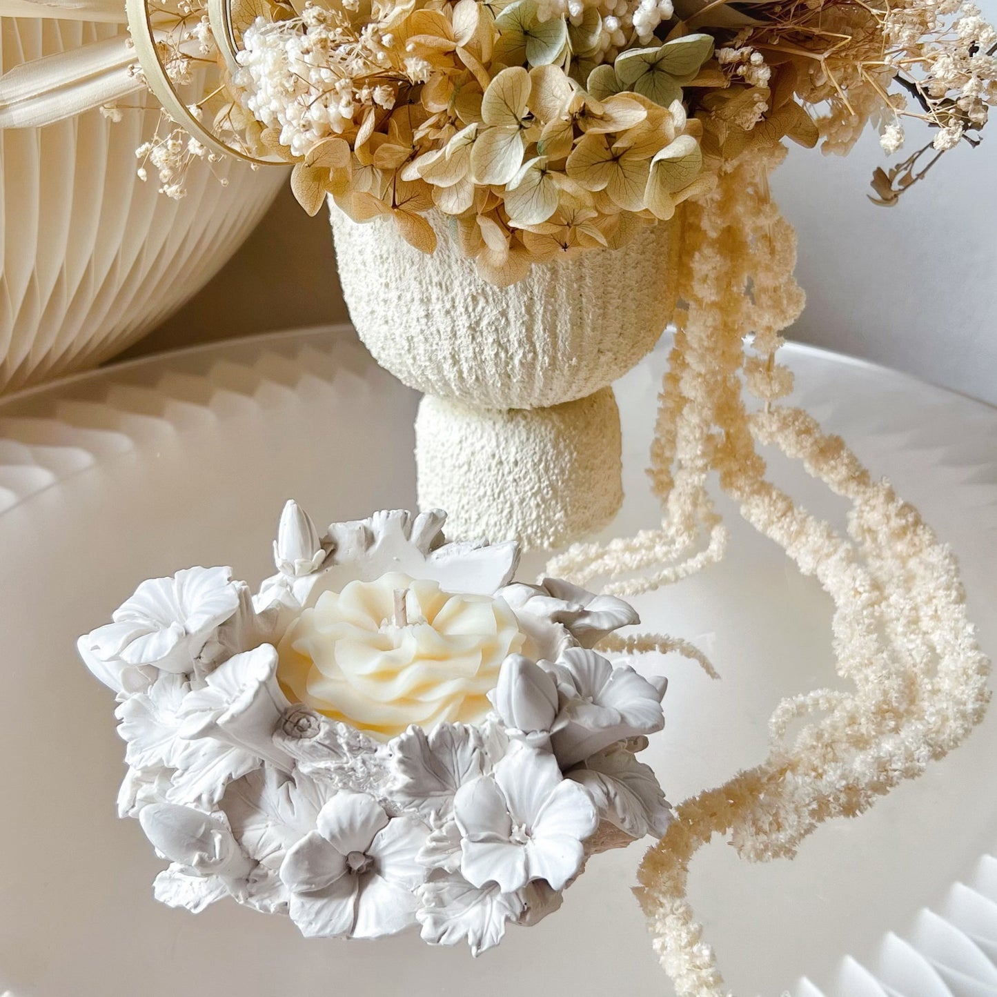 Flower Pot Soy Wax Candle