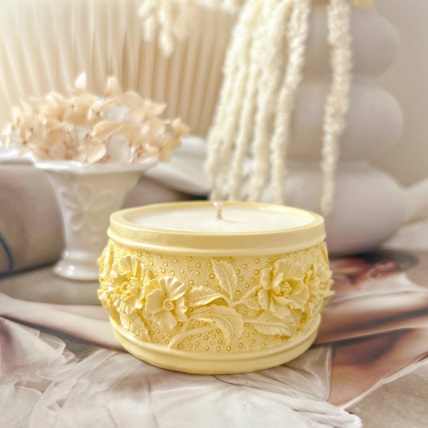 Daisy Jar Soy Wax Candle