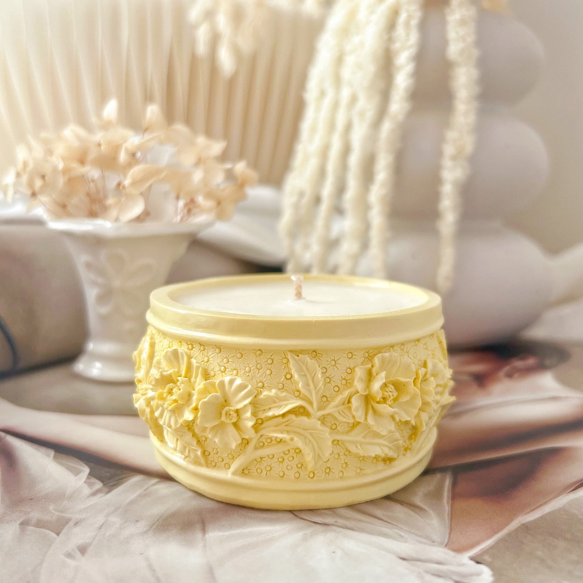 Daisy Jar Soy Wax Candle