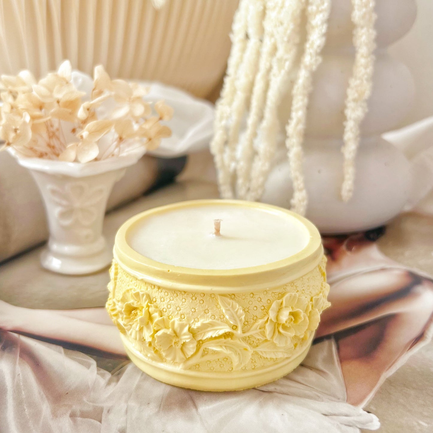 Daisy Jar Soy Wax Candle