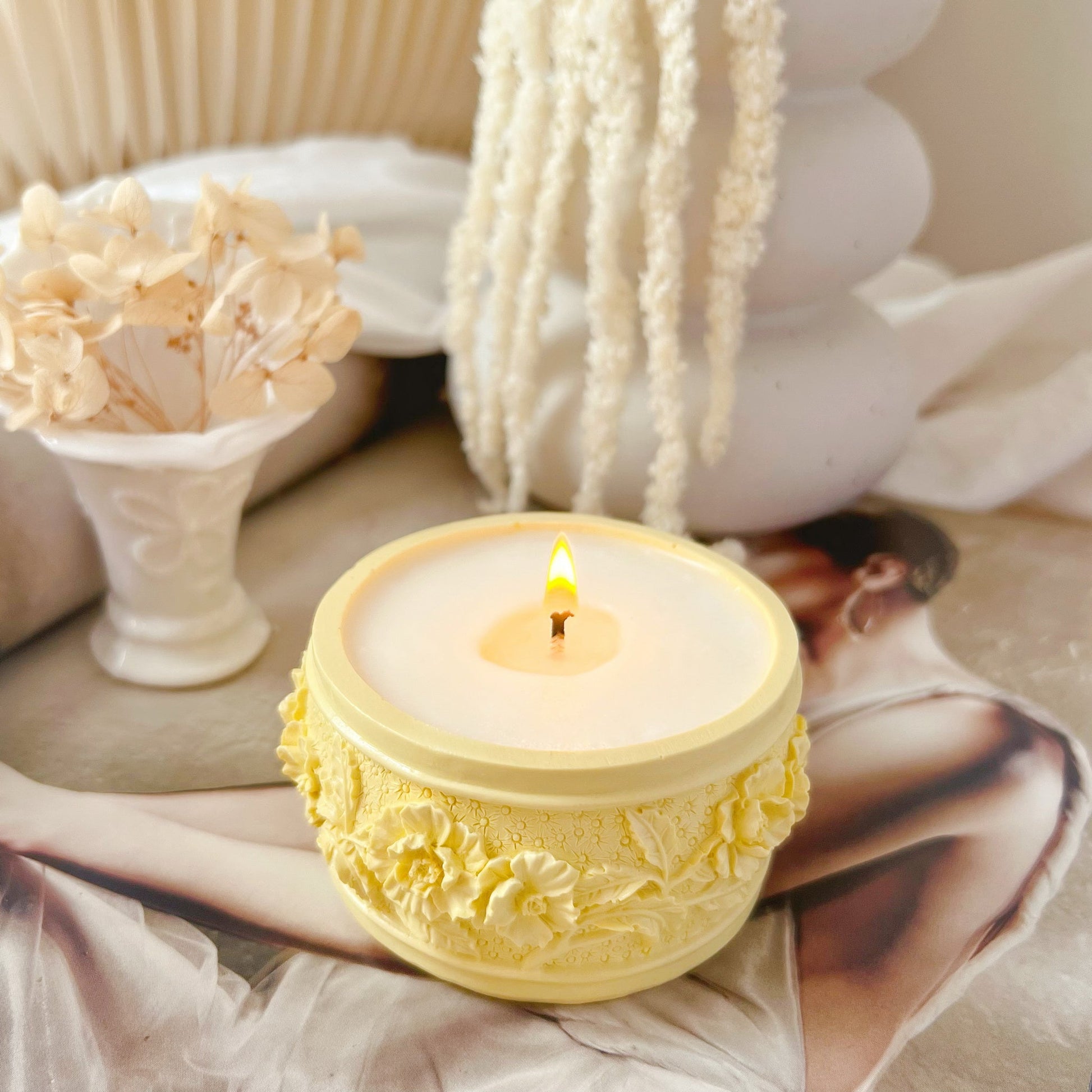 Daisy Jar Soy Wax Candle