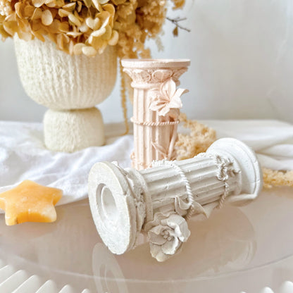 Flower Roman Column Home Décor