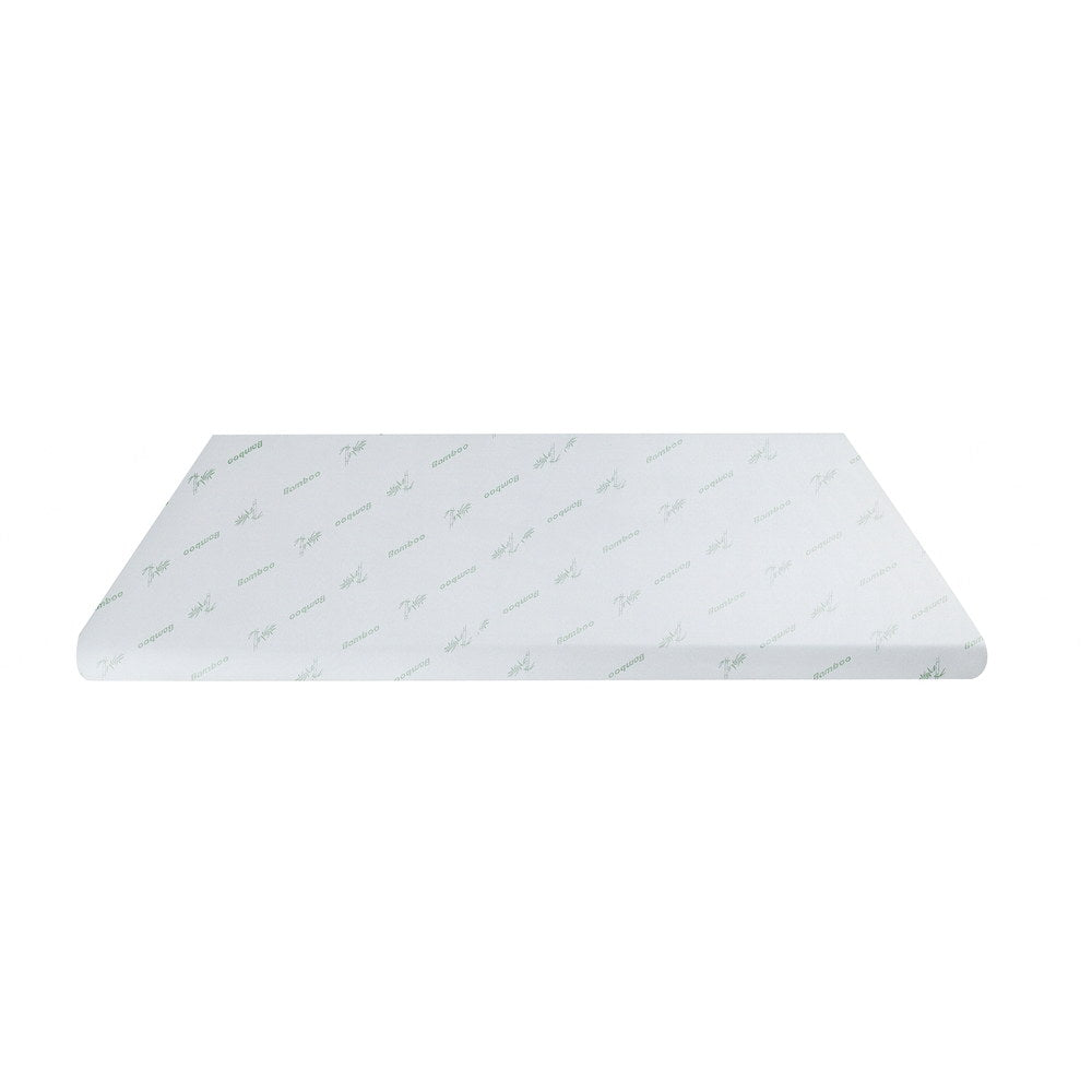Giselle Bedding 8cm Memory Foam Mattress Topper 7-Zone Graphite Single