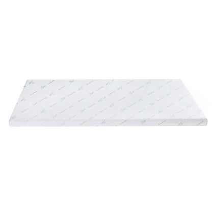 Giselle 8cm Memory Foam Mattress Topper Lavender Infused Bamboo Cover 7-Zone Single