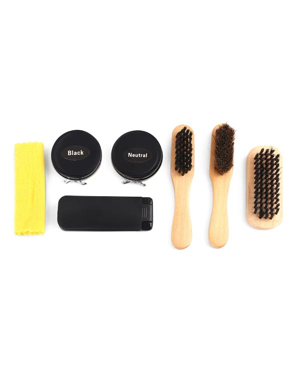 Men's Republic Shoe Shine Kit - 7 Pieces in Zipper Bag 3