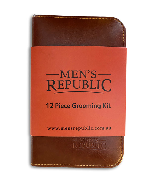 Men's Republic - Men's Grooming Kit - 12 Pieces in Zipper Bag 3