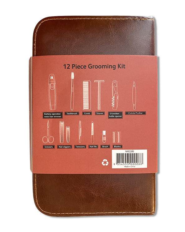 Men's Republic - Men's Grooming Kit - 12 Pieces in Zipper Bag 4