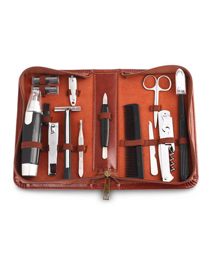 Men's Republic - Men's Grooming Kit - 12 Pieces in Zipper Bag 2