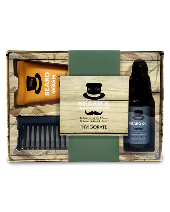 Men's Republic Grooming Kit - Beard & Moustache Care 2