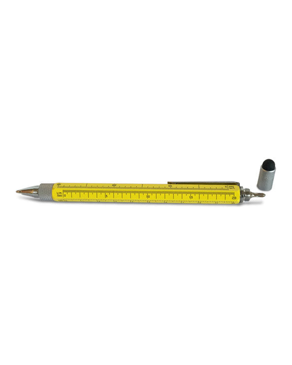 Men's Republic Stylus Pen Pocket Multi Tool 9-in-1 functions - Yellow 5