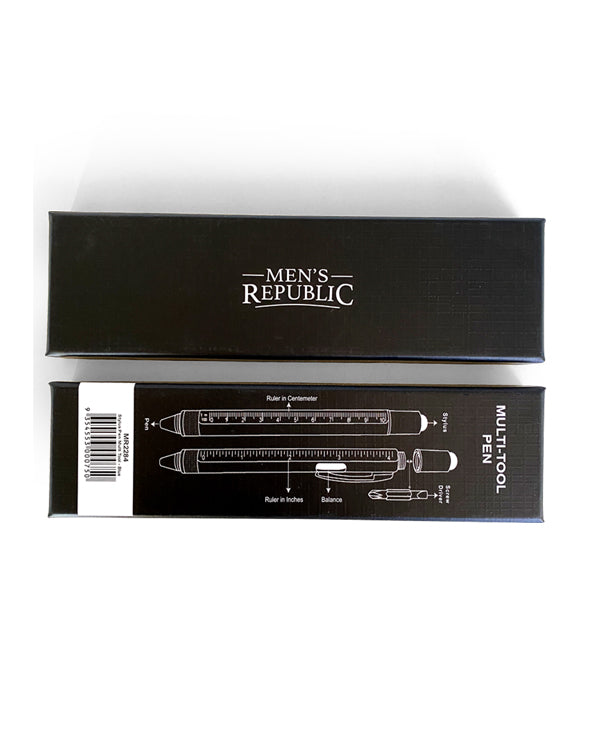 Men's Republic Stylus Pen Pocket Multi Tool 9-in-1 functions - Yellow 3