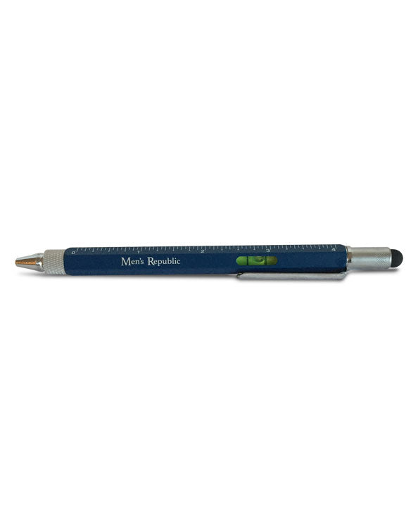 Men's Republic Stylus Pen Pocket Multi Tool 9-in-1 functions - Blue 5