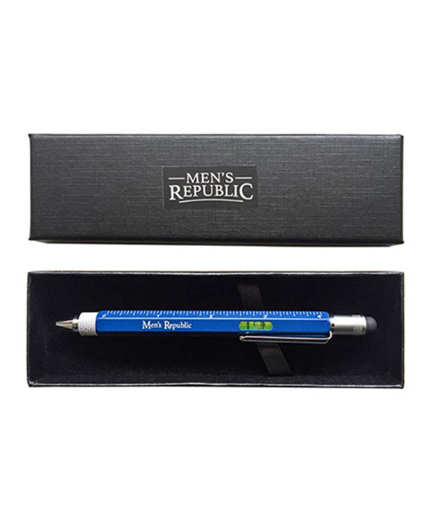 Men's Republic Stylus Pen Pocket Multi Tool 9-in-1 functions - Blue 2