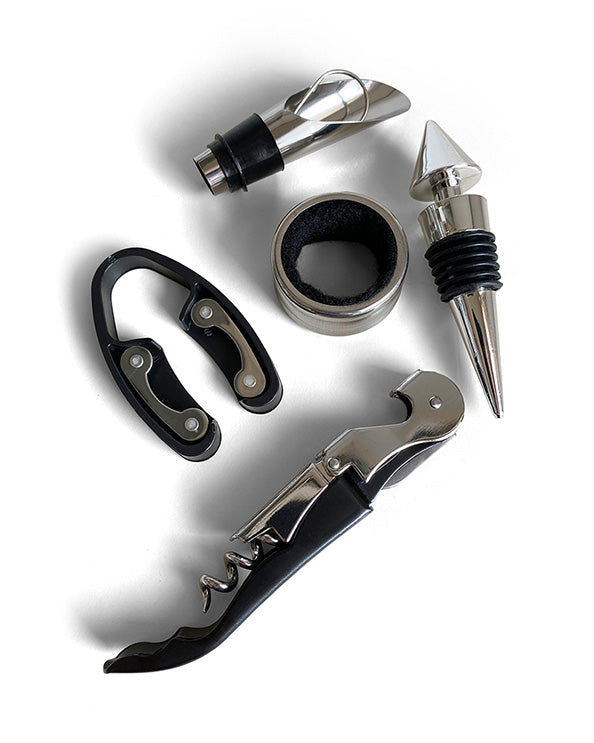 Men's Republic - Wine Tool Gift Set - 5 pcs in Bottle 6