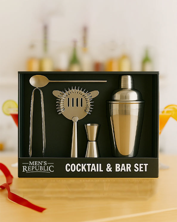 Men's Republic 5pc Cocktail and Bar Gift Set 1