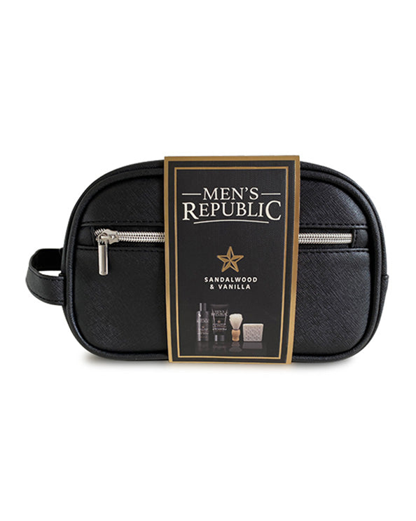 Men's Republic Grooming Kit - 4pc Cleansing in Toiletry Bag 3