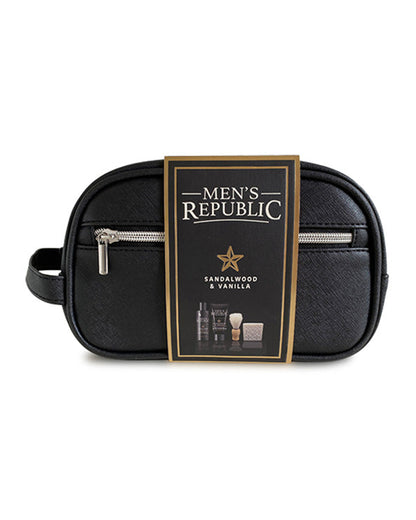 Men's Republic Grooming Kit - 4pc Cleansing in Toiletry Bag 3