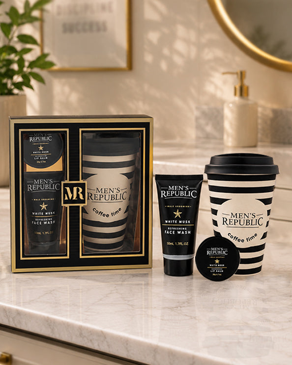 Men's Republic Grooming Kit with Coffee Mug 1