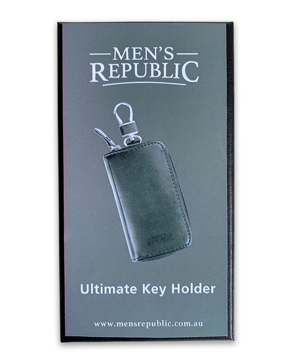 Men's Republic Key Ring Holder - Black 3