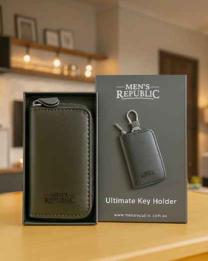 Men's Republic Key Ring Holder - Black 1