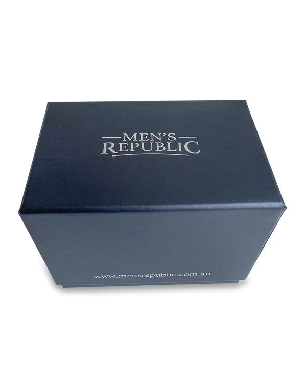 Men's Republic Watch set with 4 Bracelets - Black 5