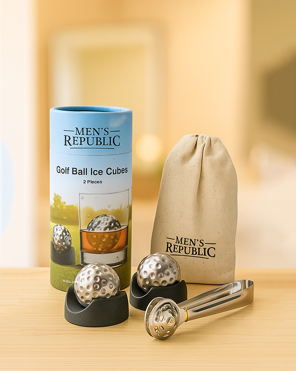 Men's Republic Golf Ball Ice Cubes - 2 Pieces 1