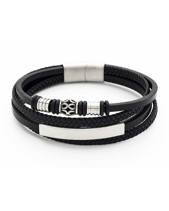 Men's Republic Multi Leather Bracelet 2