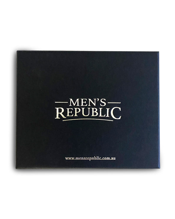 Men's Republic Leather Wallet - Black 5