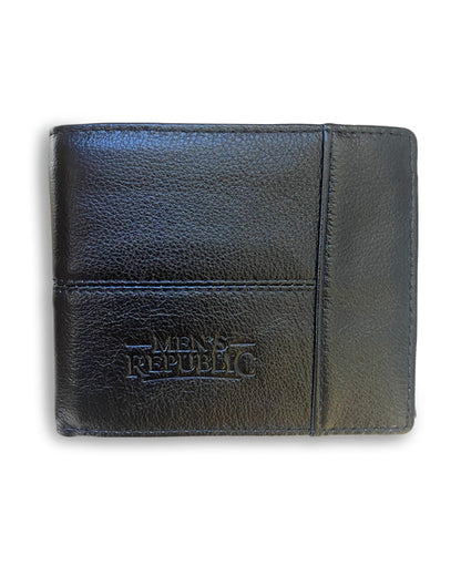 Men's Republic Leather Wallet - Black 3