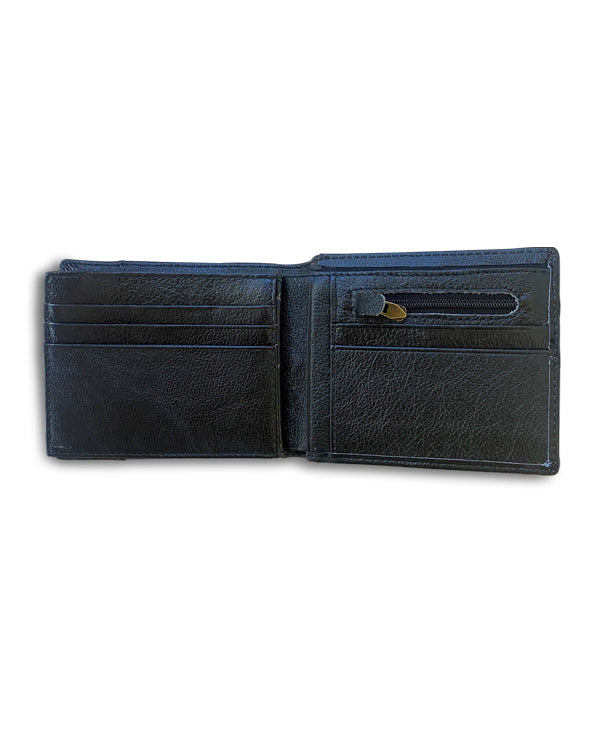 Men's Republic Leather Wallet - Black 4