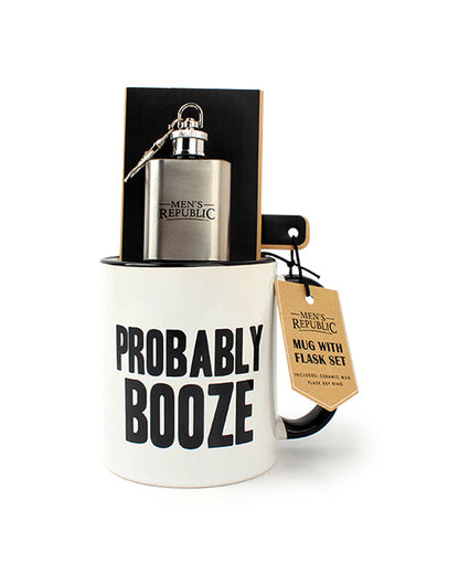 Men's Republic Mug Set - Probably Booze 2